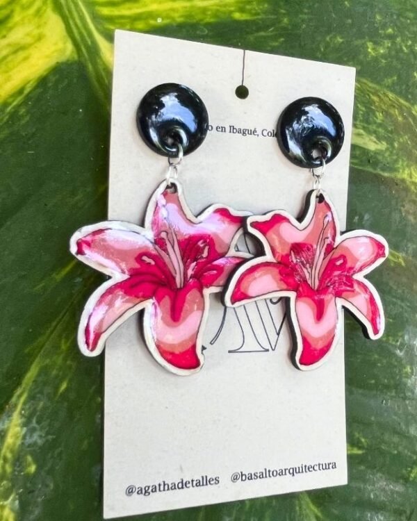 Aretes grandes personalizados