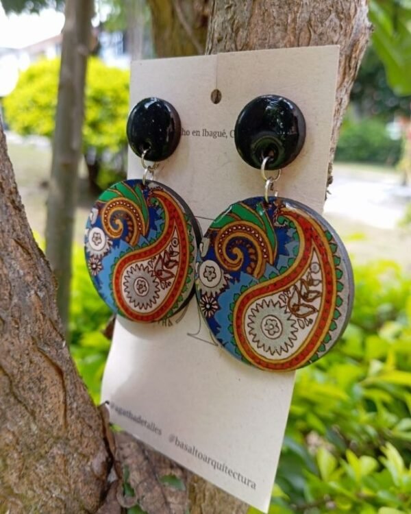 Aretes grandes personalizados