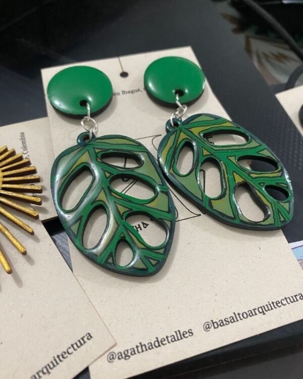 Aretes grandes personalizados