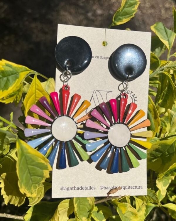 Aretes grandes personalizados