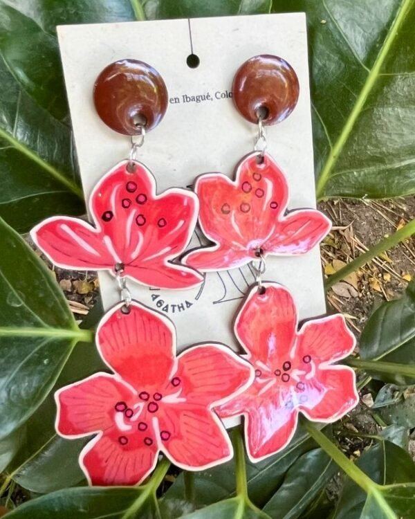 Aretes grandes personalizados