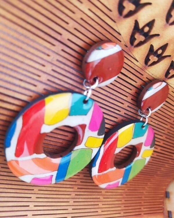 Aretes medianos personalizados