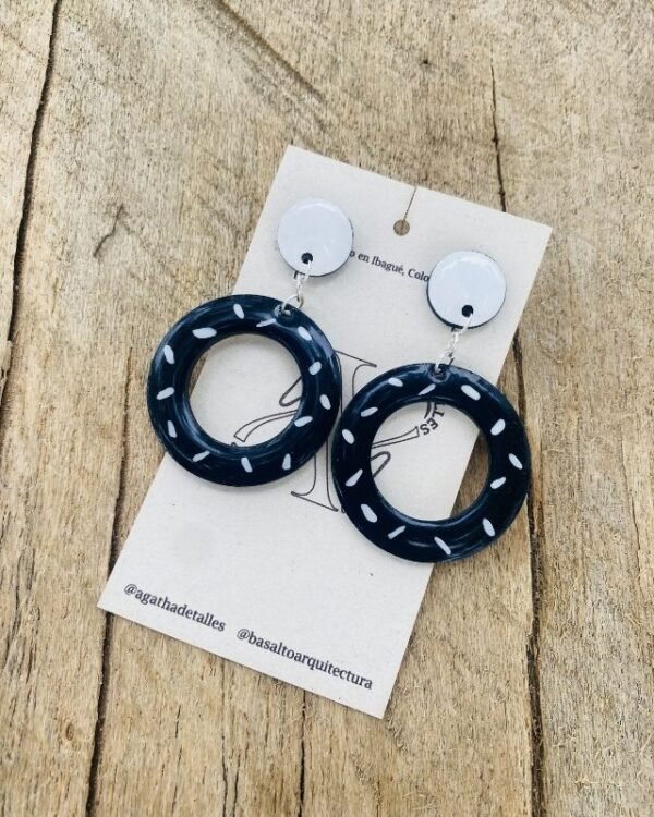 Aretes medianos personalizados