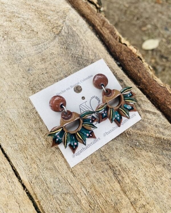 Aretes medianos personalizados