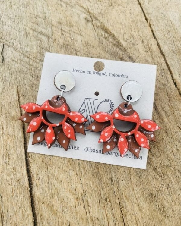 Aretes medianos personalizados