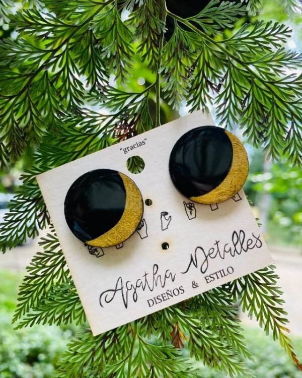 Aretes medianos personalizados