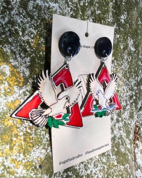 Aretes medianos personalizados