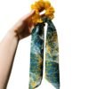 Scrunchies con moño