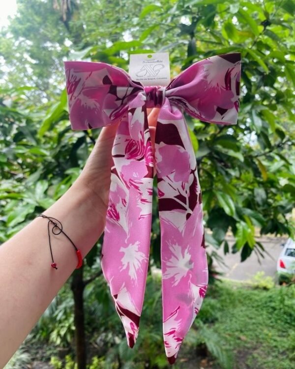 Scrunchies con moño