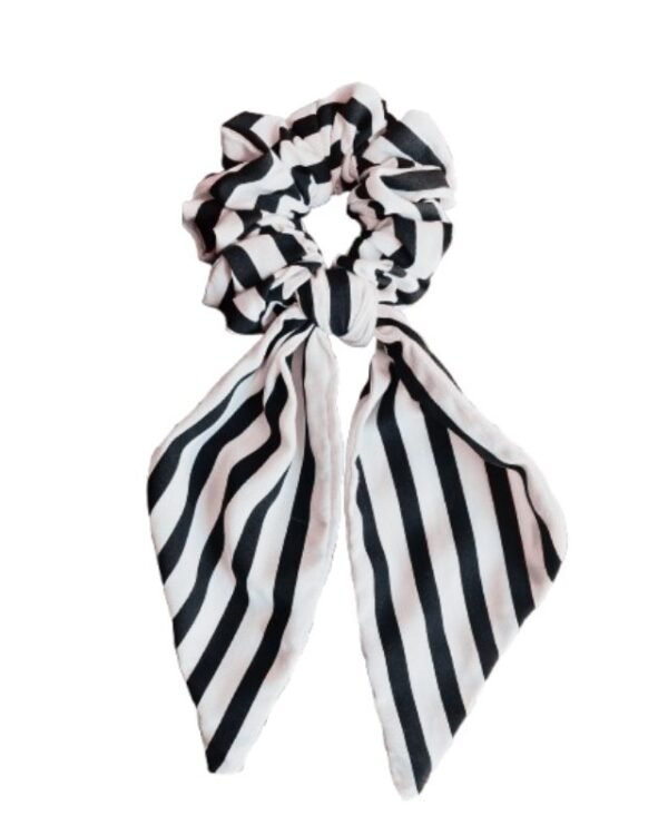 Scrunchies con moño