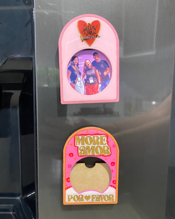 Portarretratos con imán